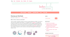 Desktop Screenshot of bohodaily.com